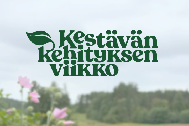 Osallistu Kestävän kehityksen viikkoon syyskuussa!
